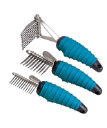 MGT 10-Blade Ergonomic Dematting Rake for Efficient Grooming - $16.95