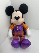 Disney Mickey Mouse Plush Doll Stuffed Animal Toy Halloween 2021 Collect... - £8.92 GBP