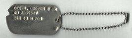 Vintage Dog tag WW2 military grover c stowe jr (#3) - $53.64