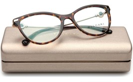 New Bvlgari 4162 504 Havana Eyeglasses Glasses 54-17-140 B41mm Italy - £211.91 GBP