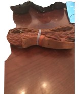 Belt Brown Braided - $30.57