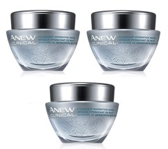 Avon Anew Clinical  Overnight Hydration Mask 1.7 oz - Lot of 3 - £31.69 GBP