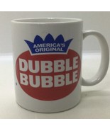 Dubble Bubble Gum Coffee Mug Advertisement America Original Double Red 1... - $8.91