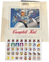 1992 Campbell&#39;s Kids Calendar With Stickers And Postcards  - £9.56 GBP