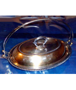 Vintage 70&#39;s WM ROGERS EAGLE STAR Hamilton ON. 2215, .42 Serving Dish - $925.09 MXN