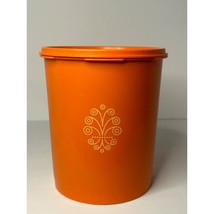 VTG Tupperware Harvest Orange Servalier Nesting Canister Kitchen Storage #807-7 - £16.62 GBP