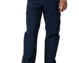 Wrangler Workwear Men&#39;s Size 38X32 Relaxed Work Pant Blue (Dark Sapphire) - £17.95 GBP