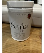 Sana Life Collagen Greens Peach Mango 288g 30 Servings Collagen Powder E... - $54.12 CAD