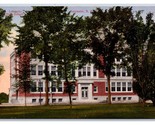 High School Building Lancaster New Hampshire NH DB Postcard W13 - $3.91