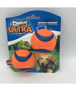 Chuckit! Ultra Ball Sz M for Dogs, 2 Ball Special Ultra Thick Long Lasti... - £7.93 GBP