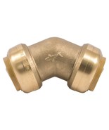 SharkBite 1 in. Push-to-Connect Brass 45-Degree Elbow Fitting - $30.01 CAD