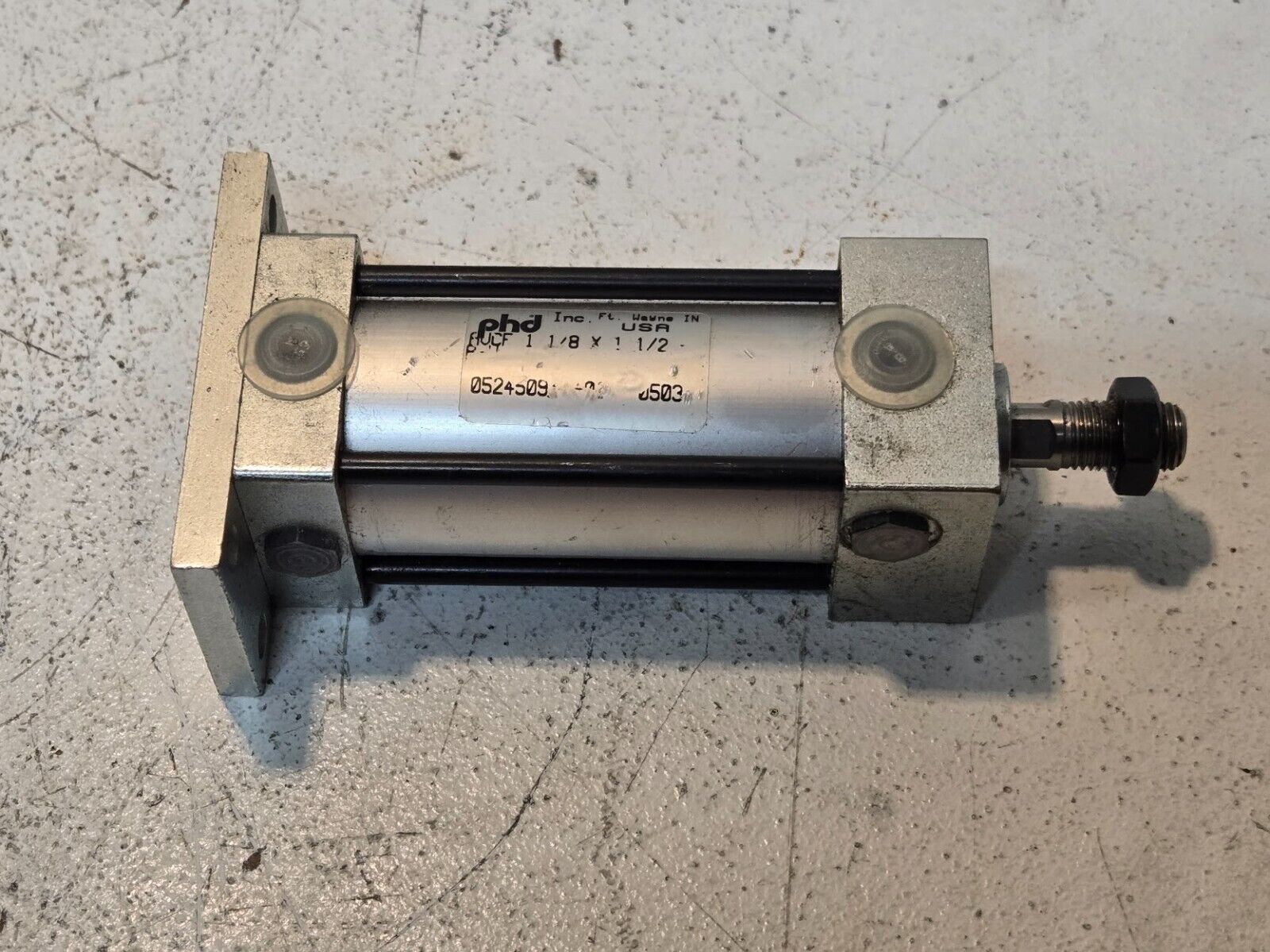 PHD Inc AUCF 1 1/8 x 1 1/2 Pneumatic Cylinder 0503 - $34.99