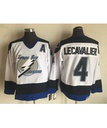 Lightning #4 Vincent Lecavalier Jersey Old Style Uniform White - €42,55 EUR