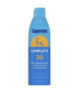 Coppertone Complete Sunscreen Spray, Broad Spectrum SPF 30, 5.5 Fl. Oz. - £8.22 GBP