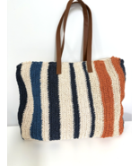 Rays for Days Striped Straw Tote Bag - €13,84 EUR