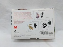 Match A Track Animal Card Game Complete - £23.60 GBP