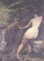 Detail from &quot;The Source&quot; - Gustave Courbet - Framed Picture - 11&quot; x 14&quot; - £25.97 GBP