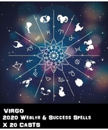 VIRGO STAR SIGN 20 X WEALTH SPELLS CAST VOODOO PIN POINT EXACT WORK - $30.00