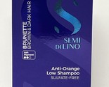 Alfaparf Semi Di Lino Anti-Orange Low Shampoo 8.45 oz For Brown &amp; Dark Hair - £14.39 GBP