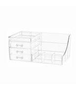Stackable Clear Makeup Organizer with 3 Drawers - €45,25 EUR