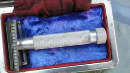 Antique Soviet Russian USSR Double Edge Slant Safety Razor - £39.32 GBP