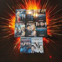 Battlestar Galactica: The Complete Series DVD 1-4.5 + Razor + Caprica Season 1 - £54.44 GBP