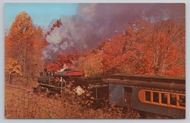 1967 Wilmington Western Railroad Locomotive 92 Brandywine Springs Delaware Postc - £5.31 GBP