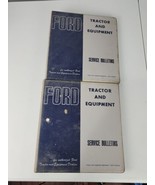 FORD TRACTOR &amp; EQUIPMENT SERVICE BULLETINS 1983, 1984, 1987, INCOMPLETE - £37.19 GBP