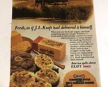 1979 Kraft Cheese Vintage Print Ad Advertisement pa16 - $8.90