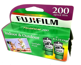 FUJIFILM 200 Speed Film 3 x 24 Exposure Rolls EXP 04/2017 UNUSED 35MM - £22.69 GBP