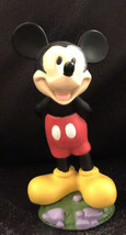 Disney MICKEY MOUSE Hands Behind Back solid plastic Figure 3 inch - £6.98 GBP