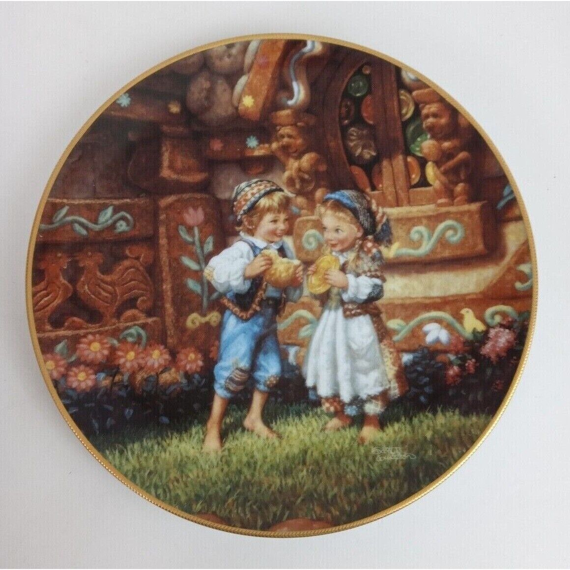 Primary image for Vintage 1992 Knowles Collector Plate "Hansel And Gretel" #3584B With COA