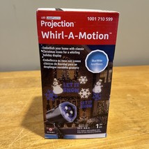 Gemmy LED Lightshow Projection Whirl-A-Motion Blue / White  80730 NEW in... - $17.62 CAD