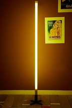 SELETTI Neonlampe Linea LED Neon Lamp Gelb Modern Höhe 140 CM 7758 - £66.29 GBP