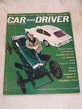 Car &amp; Driver Magazine April 1962 Dart Chrysler 300 H Volvo Triumph Sprite Jaguar - £11.40 GBP