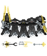 5pcs Ninjago The Forbidden Five Nokt Rox Zarkt Drix Kur Minifigures Mini... - $19.62 CAD