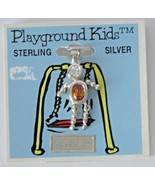 Playground Kids Sterling Silver Pendant Charm November Birthstone Boy - $28.42 CAD