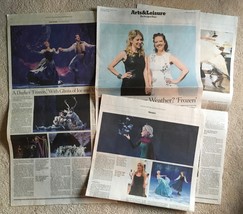 2 Darker &quot;Frozen&quot; stage theater newspaper clips New York Times Sept &amp; Au... - $3.25