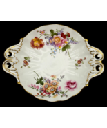 Vintage Royal Crown Derby Posies Trinket Dish Bowl 1973 Pierced Floral Ring - $24.47