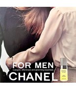 Chanel For Men Spray Cologne 1979 Advertisement Vintage Beauty Products ... - $24.99