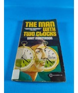 PB#- THE MAN WITH TWO CLOCKS by Whit Masterson VINTAGE 1977 Suspense Thr... - £7.46 GBP