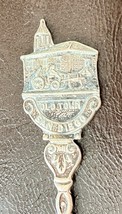 Silver Old Town San Diego Souvenir Spoon 4 5/8 Inch Made in Holland - $6.29
