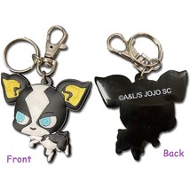 JoJo&#39;s Bizarre Adventure Iggy Key Chain Licensed NEW - £7.44 GBP