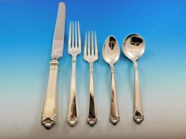 George II Rex by Watson Sterling Silver Flatware Dinner Size Set Service... - $4,900.50