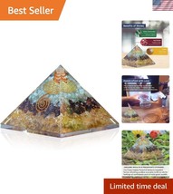 Handcrafted Triple Money Pyramid with Flower of Life - Attract Wealth &amp; ... - $40.50
