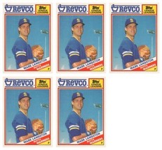 (5) 1988 Topps Revco League Leaders Baseball #33 Mark Langston Lot Mariners - £5.72 GBP