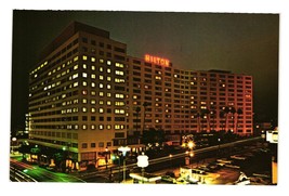 Los Angeles Hilton Vintage Postcard Hotel Wilshire Boulevard Tourist Lodging - $9.50