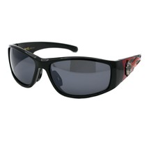 Choppers Sunglasses Mens Biker Fashion Flame Design Wrap Around UV 400 - $10.97+