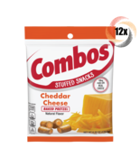 12x Bags Combos Cheddar Cheese Flavor Baked Pretzel Stuffed Snacks | 6.3oz - £42.60 GBP