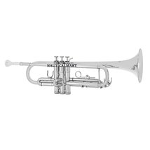 NauticalMart Full Nickle Plated Trumpet  - £282.50 GBP